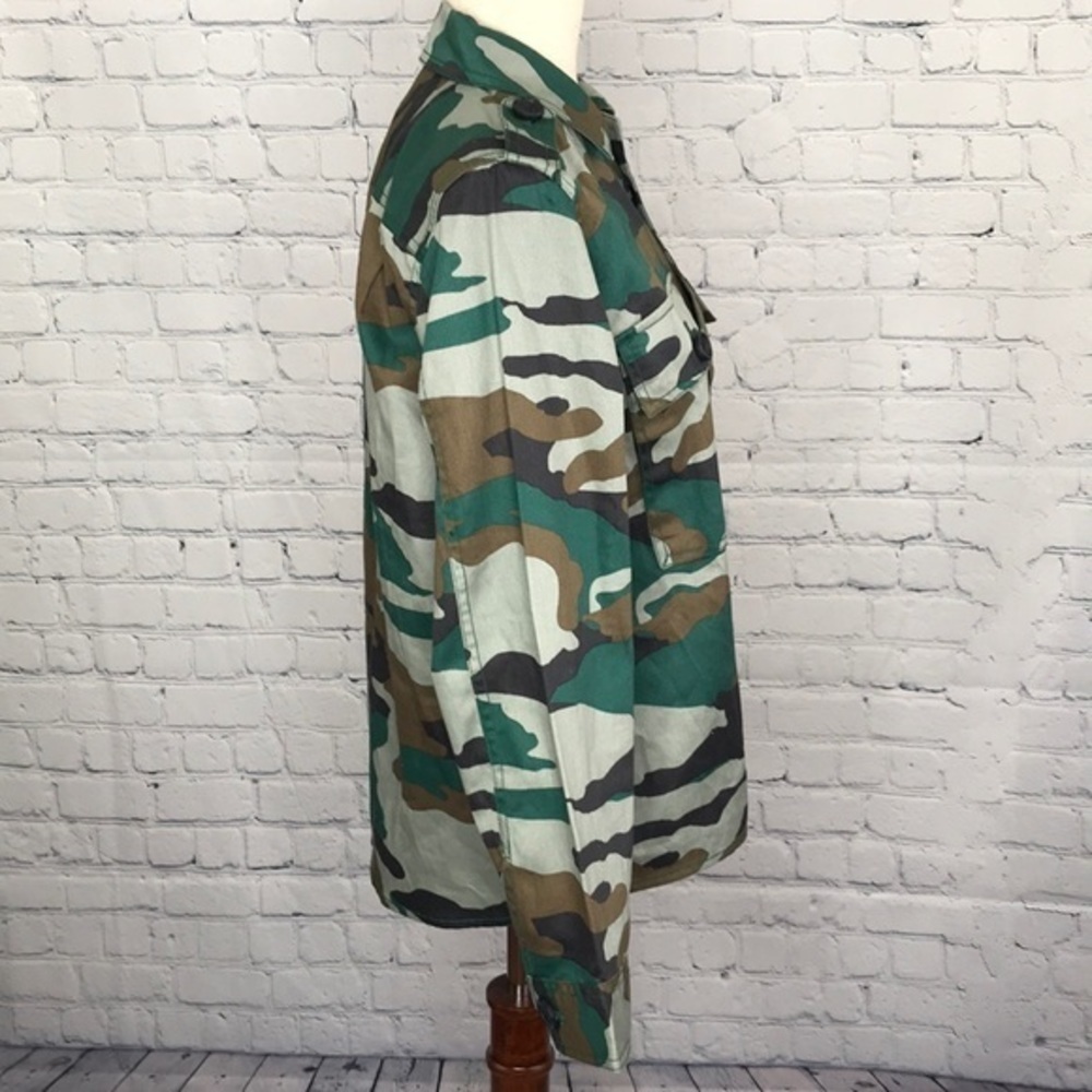 J. CREW Mercantile Camo Utility Shirt Jacket sz S - Picture 5 of 10